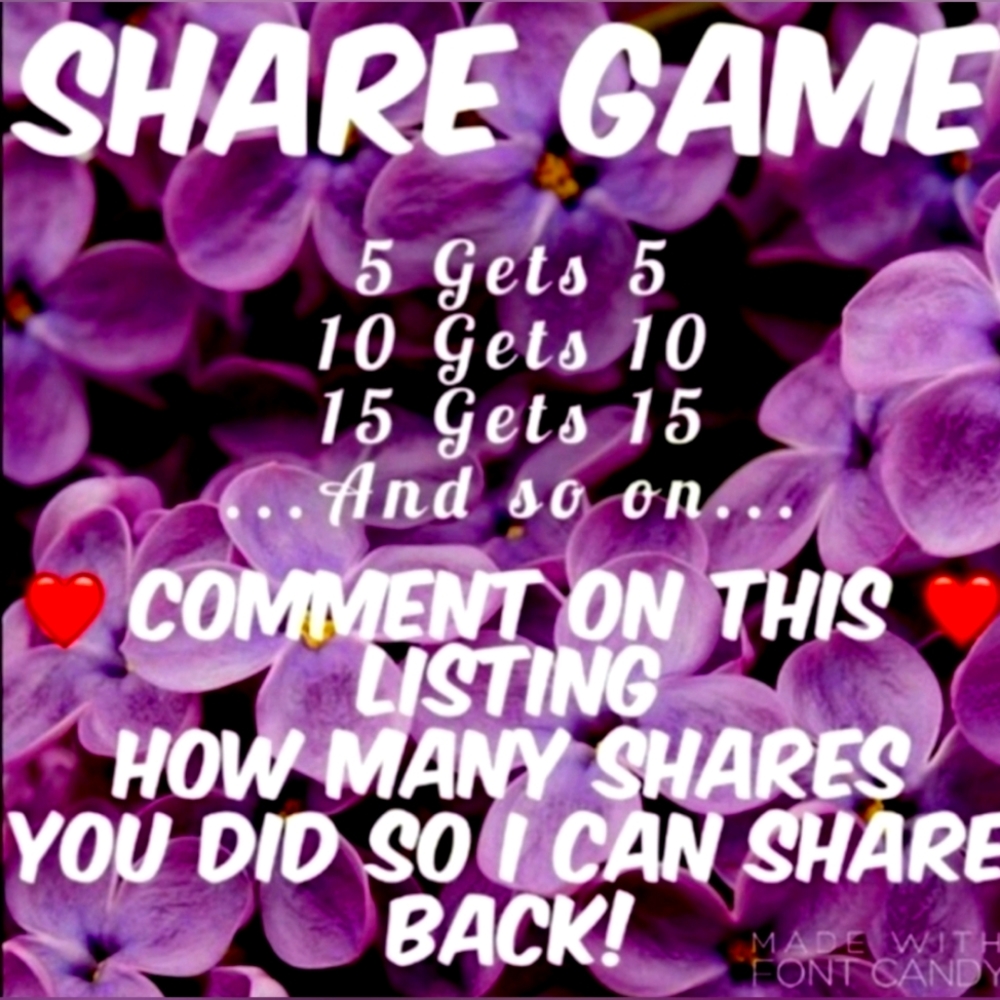 Shares for shares!